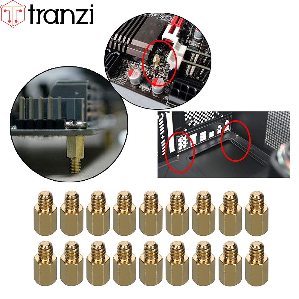 Trụ vít lục giác cái cái đồng M3