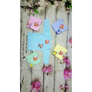 {giá sỉ] áo sơ sinh cúc chéo, dài tay, hàng đẹp