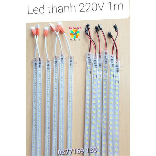 Combo 5 cây Led Thanh 220V