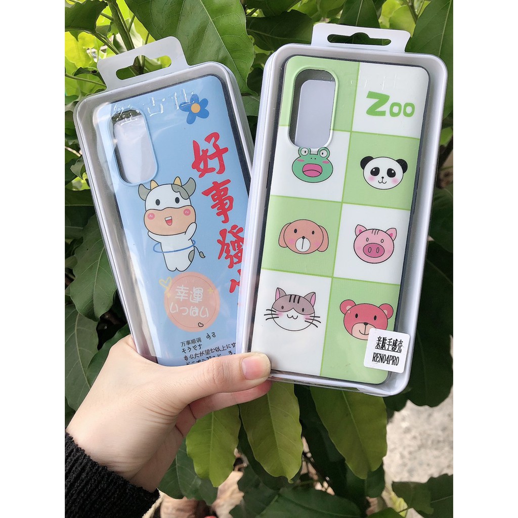 ỐP LƯNG HÌNH CUTE ĐIỆN THOẠI OPPO RENO4 PRO