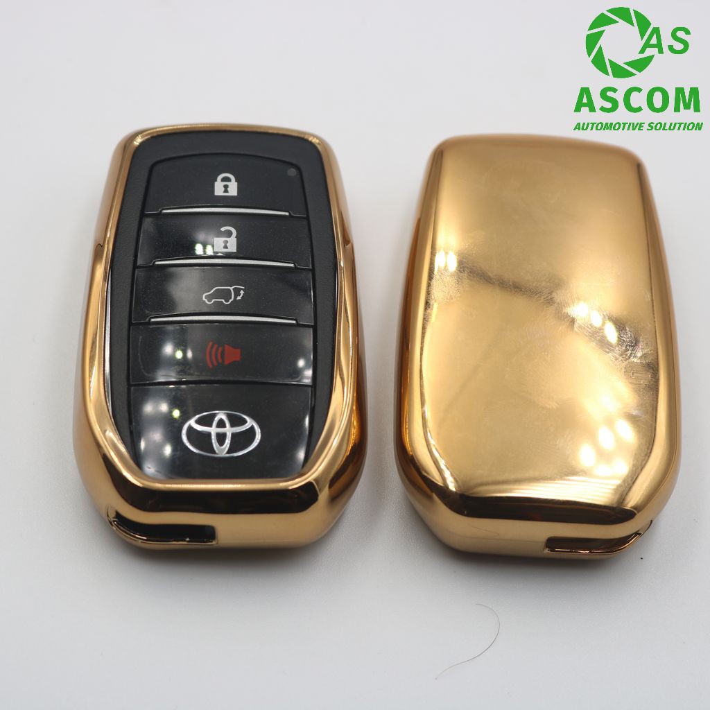 Ốp chìa khóa Toyota Ốp bảo vệ vỏ khóa Toyota Camry Innova Fortuner Hilux