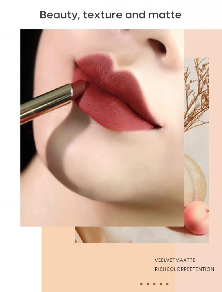 [Hàng mới về] Son lì trang điểm chống thấm nước và lâu trôi cao cấp tiện dụng | BigBuy360 - bigbuy360.vn