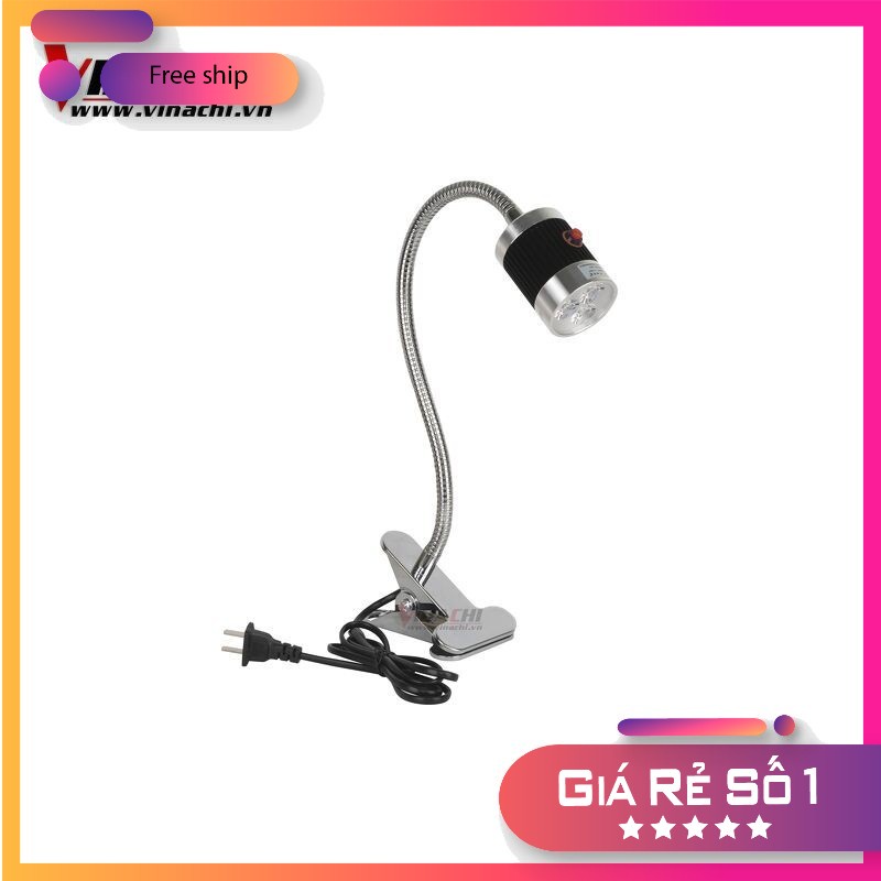 Đèn led kẹp bàn JT6007 - để sử dụng chiếu sáng, thích hợp dùng kẹp bàn kĩ thuật, đèn bàn học hay làm việc, dùng soi sáng