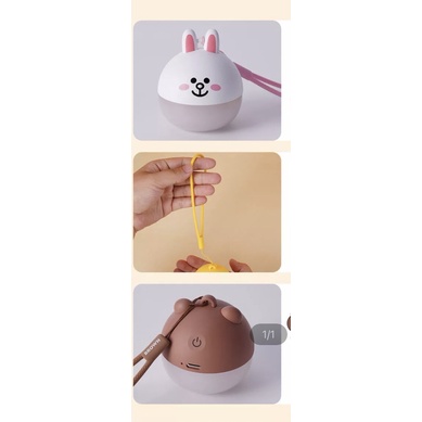 Đèn Led siêu xinh 3 chế độ mẫu Gấu Thỏ Vịt Brown Cony Sally Line