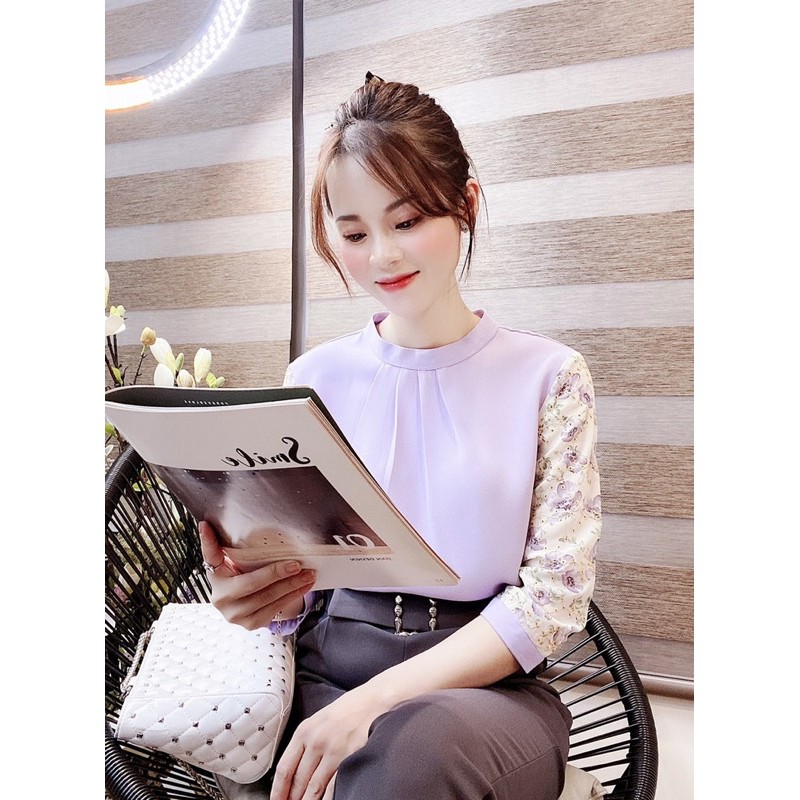 [BÁN BUÔN&amp;LẺ] Áo kiểu nữ - công sở hay quà tặng đều đẹp - dễ phối với chân váy hoặc quần tây - quần jean - kaki - GEM.VN