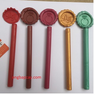 sáp đóng dấu,sáp niêm phong combo 10 cây