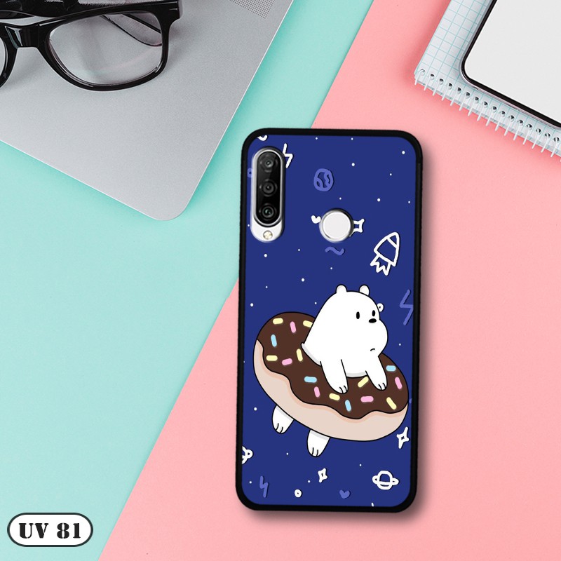 Ốp Huawei P30 Lite - lưng nhám viền dẻo ngộ nghĩnh