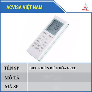 Điều Khiển ( Điều Hòa ) Máy Lạnh Gree