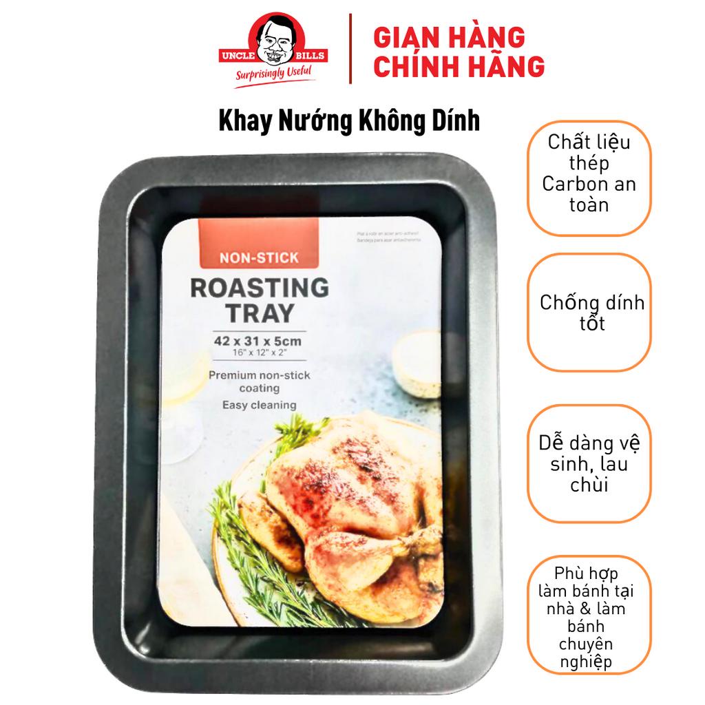 Khay Nướng Bánh Chống Dính 42x31x5cm Uncle Bills KC0463