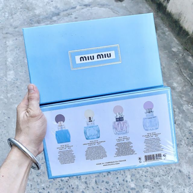Sét 4 chai nước Hoa Miu Miu thơm lâu | Thế Giới Skin Care
