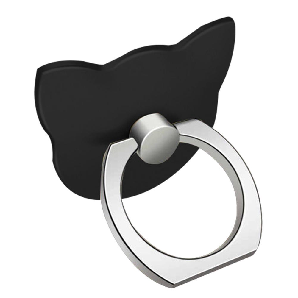 Giá đỡ điện thoại dạng vòng nhẫn hình mèo đáng yêu