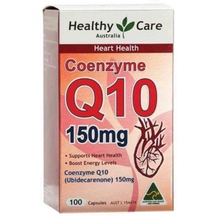 Viên bổ tim Healthy Care Coenzyme Q10 100 viên Úc- ĐỦ BILL CHEMIST - Beauty Shop