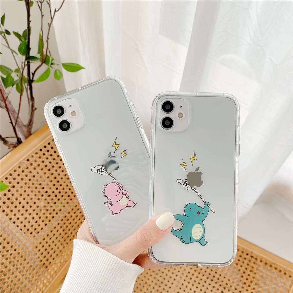 Ốp điện thoại TPU họa tiết khủng long thời trang cho Iphone 11 Pro Max X Xs Max Xr 7 Plus 8 Plus 6 Plus 6s Plus | BigBuy360 - bigbuy360.vn