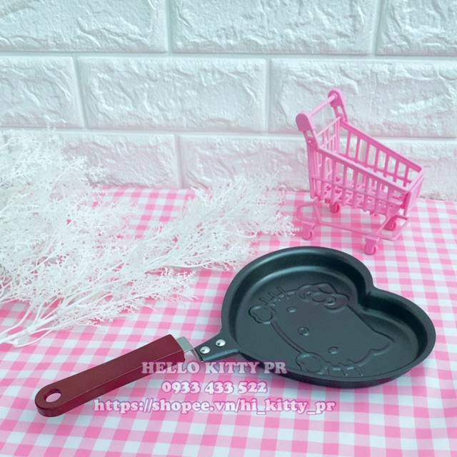 Chảo chiên trứng chống dính Hello Kitty