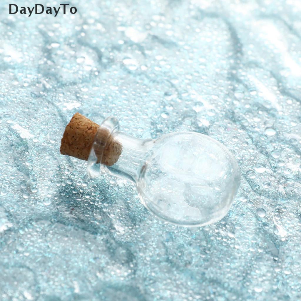 Bộ 5 Lọ Điều Ước Mini Bằng Thủy Tinh Có Nút Bần