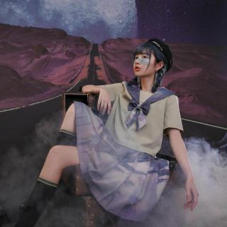 [Order] Có ảnh thật cuối- Seifuku cực xinh, ngầu với tone xanh tím ma mị