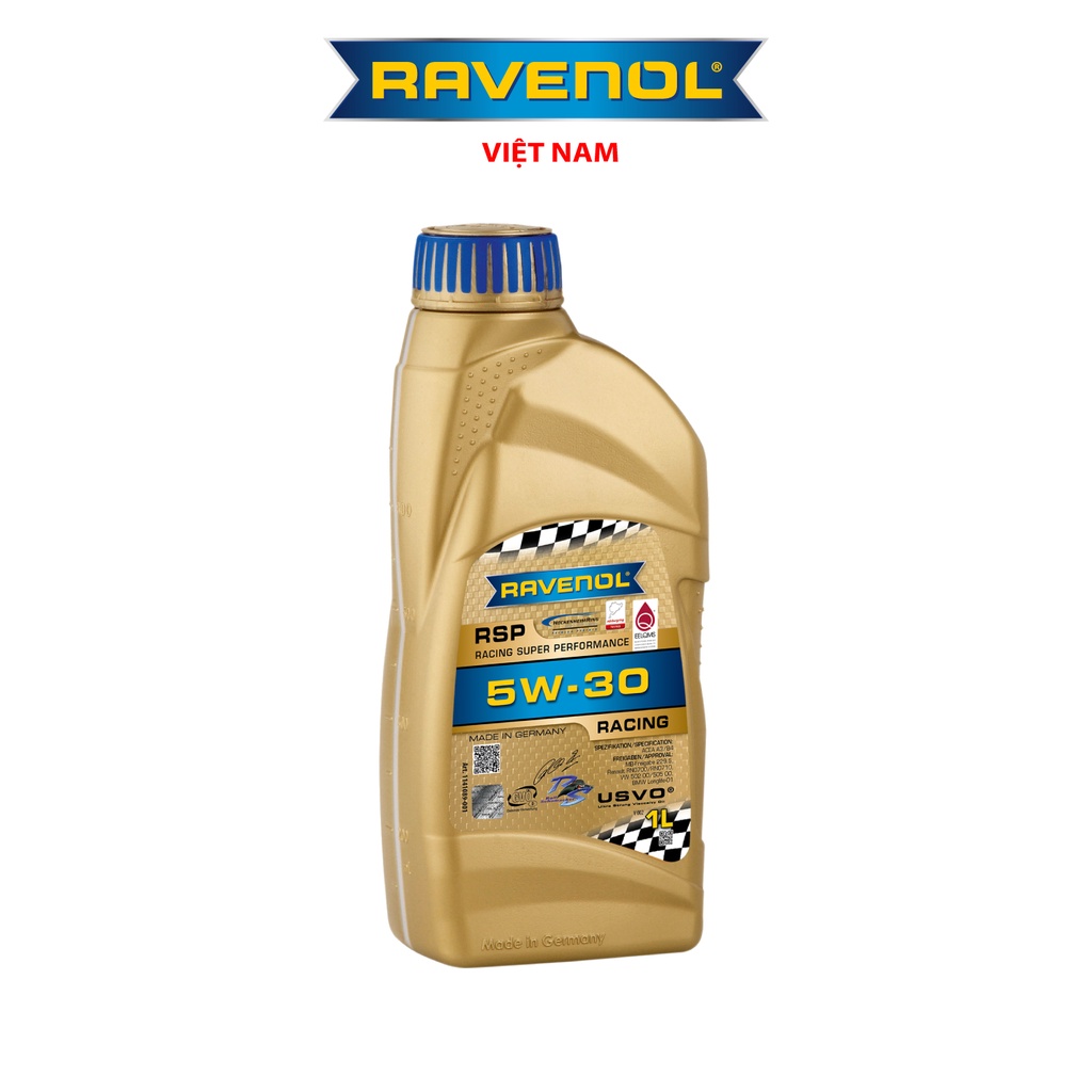 Nhớt ô tô đua tổng hợp RAVENOL RSP Racing Super Performance SAE 5W-30
