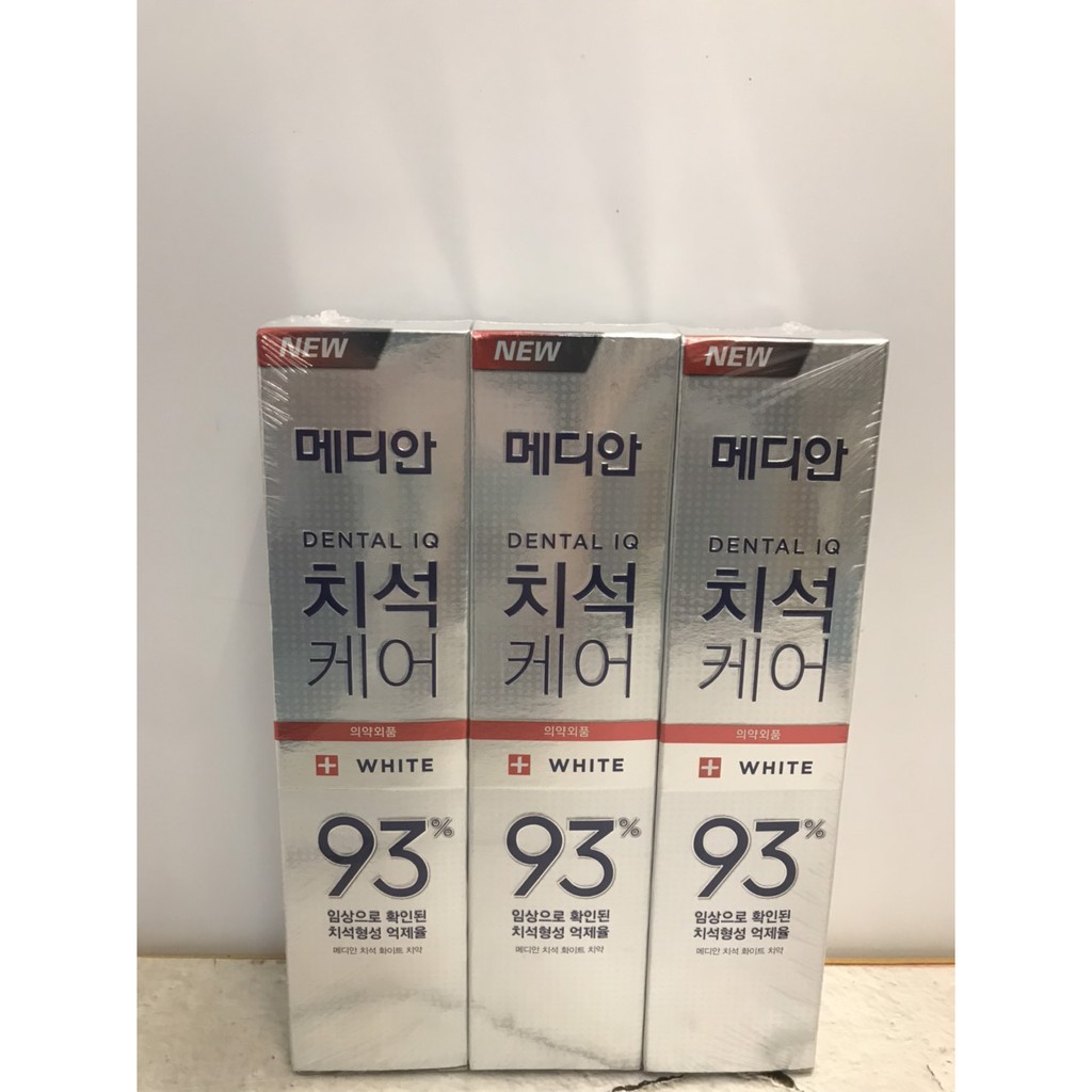 Kem đánh răng MEDIAN 93% làm trắng răng, giảm ê buốt, bảo vệ răng và lợi hàng nội địa Hàn Quốc
