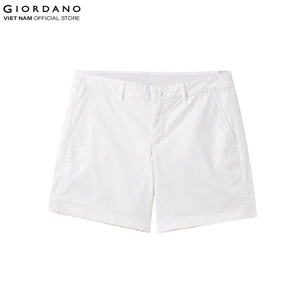 Quần Shorts Khaki Nữ Giordano 05409202