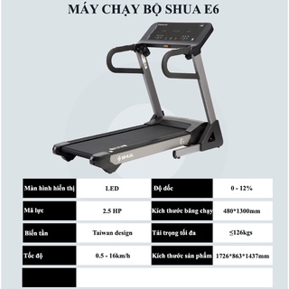 Máy chạy bộ SHUA E6 SH-T3900
