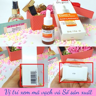 Serum Vitamin C BALANCE Active Formula Trắng Da Mờ Thâm (30ml)