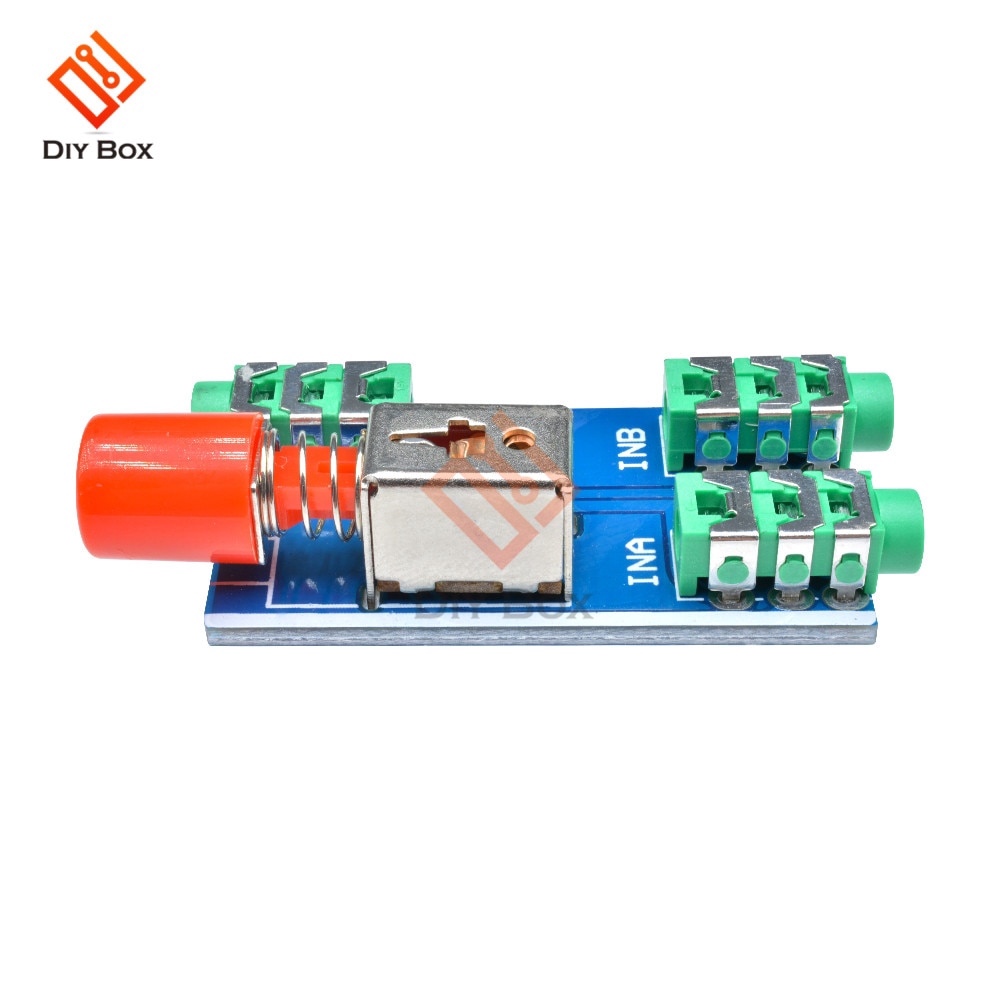 Audio Switching Board 3.5mm A / B Audio Input Block Optional Select Output Type Module One Audio Input to two Audio Output | BigBuy360 - bigbuy360.vn