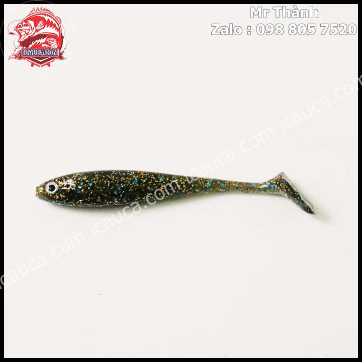 Combo 8 con cá mềm NFR 84mm 5g chuyên dùng câu lure cá lóc cá chẽm giá rẻ hiệu quả NFF