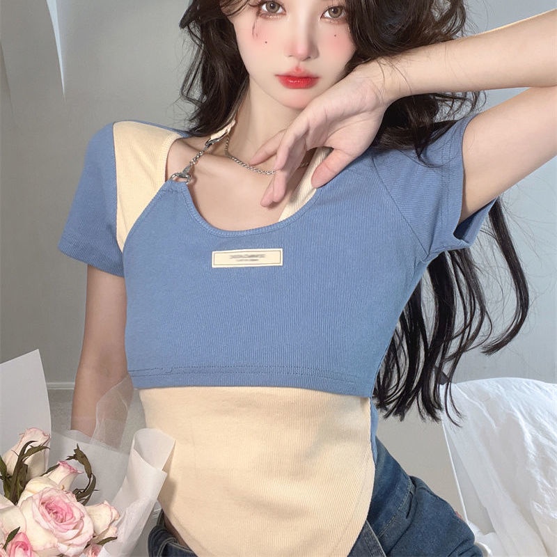 Áo Thun NgắN Tay DáNg Ôm Xinh XắN Cho Nữ JL-TX-224