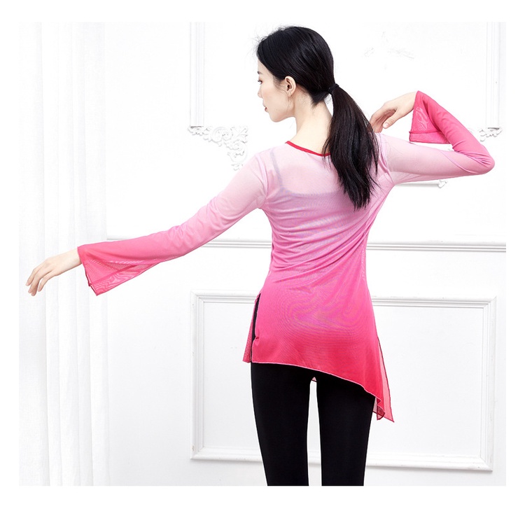 Áo lưới tập múa cổ trang