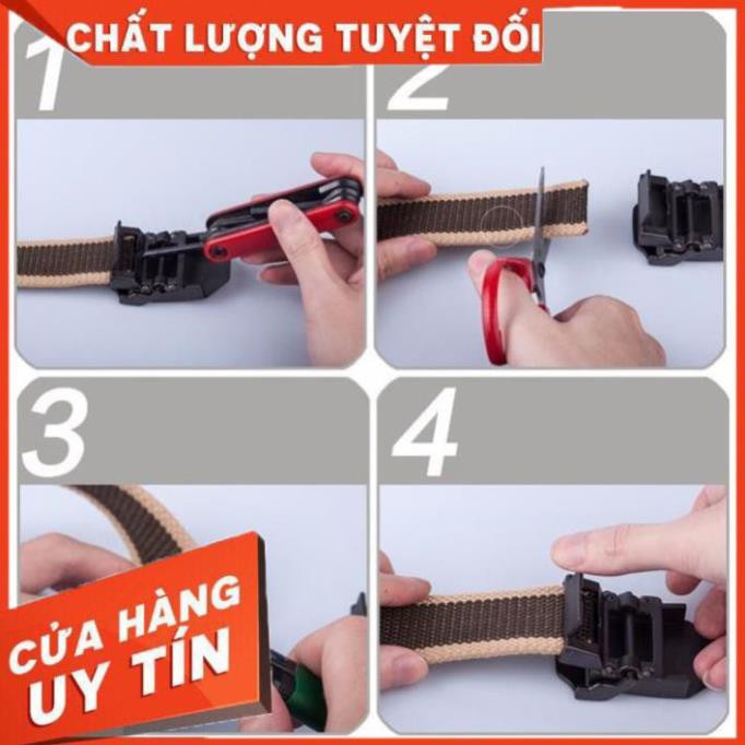 Thăt lưng nam vải dù mặt sao lính Mỹ