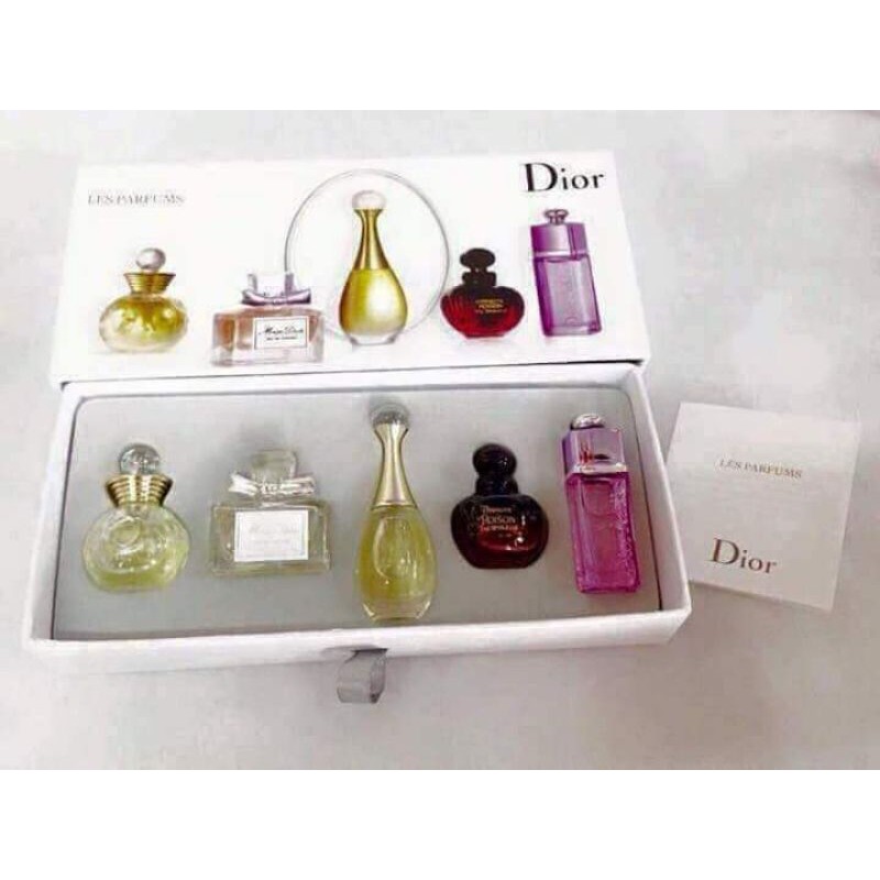 set nước hoa dior 5 chai