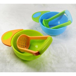  Bộ bát nghiền thức ăn cho bé (gồm bát và tay nghiền)