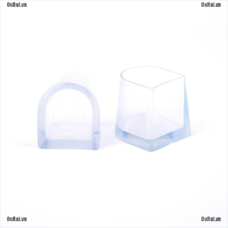 1-5 Cặp vỏ bọc đế giày cao gót trong suốt