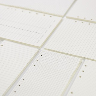 Giấy refill Ruột sổ còng 6 lỗ Basic A5, A6 80 trang