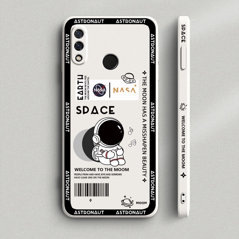 ốp lưng Họa Tiết Phi Hành Gia Cho iPhone 11 12 13 pro 7G 8G SE 12promax 6plus 6s 7/8Plus X XS Max XR