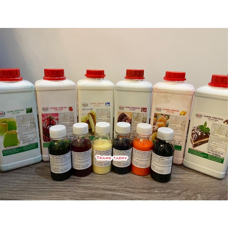 Hương liệu thực phẩm có màu Bico 100ml