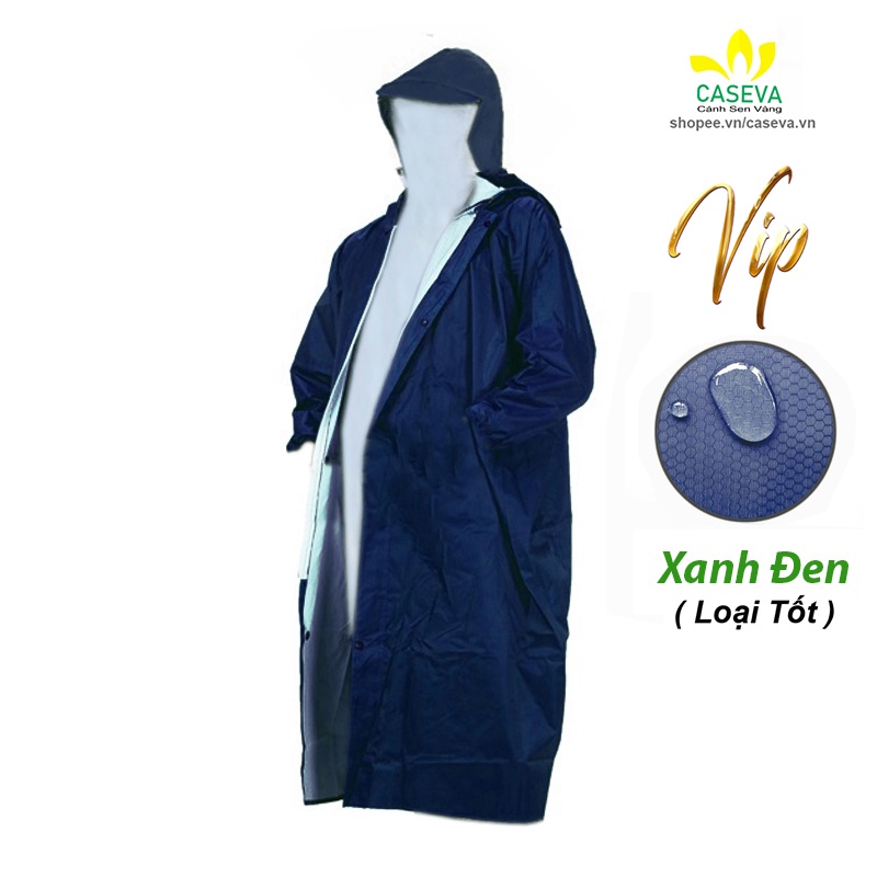 Áo Mưa Bộ Mangto Nam Nữ Cặp Đôi - Dây Kéo Khóa