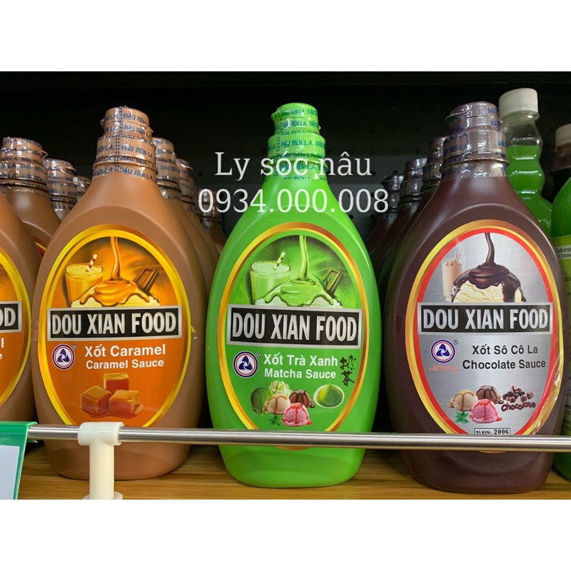 Xốt DOUXIAN FOOD Đủ Vị  700G - Ly Sóc Nâu