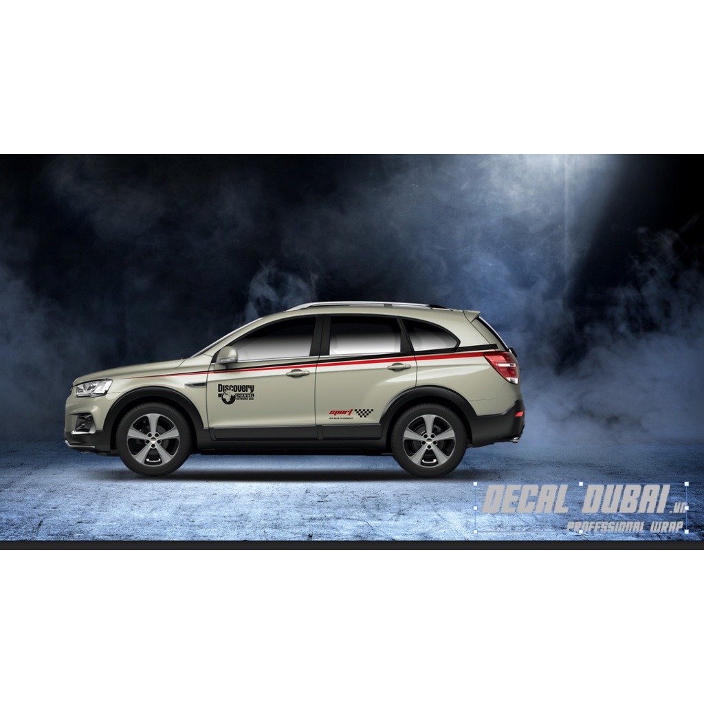 Captiva_DecalDubai tem dán trang trí xe Captiva