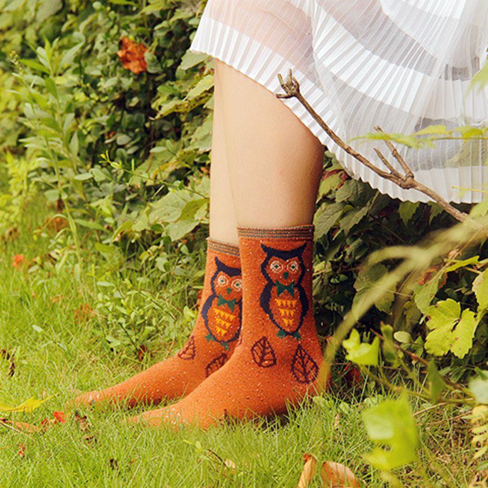 1 Đôi Tất Chân Cotton Hoạ Tiết Hoạt Hình Đáng Yêu