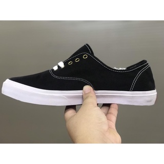 Giày thể thao Van classic nam nữ, Giày vải basic màu đen