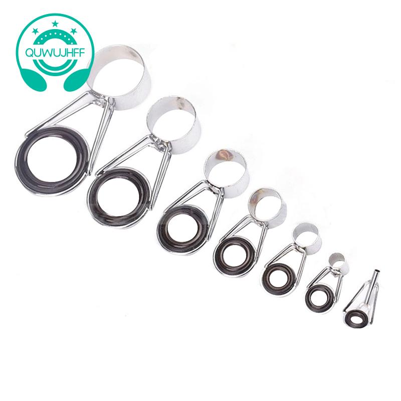 Bộ 7 Khoen Xỏ Dây Câu Cá 7 Kích Cỡ