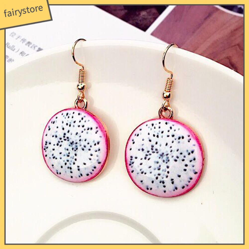 Bông Tai Hình Trái Cây Dễ Thương Cho Nữ