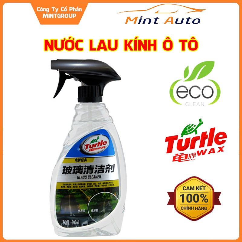 Nước lau kính ô tô chuyên dụng Glass Cleaner Turtle G-4420 dung tích 500ml