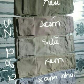 Quần kaki giả jean