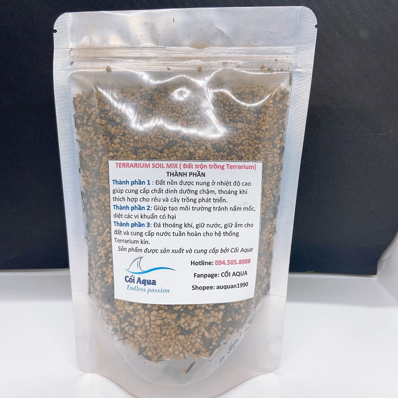 { Terrarium Soil } 300g Đất trồng Terrarium đầy đủ các thành phần