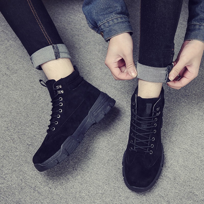 Giày cao cổ nam Mattin kiểu dáng Hàn Quốc bụi bặm đường phố mẫu mới 2020 | BigBuy360 - bigbuy360.vn