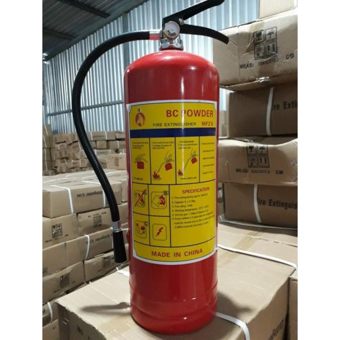 Bình chữa cháy bột khô ABC/BC MFZ8/MFZL8 xách tay- loại 8kg - PCCC