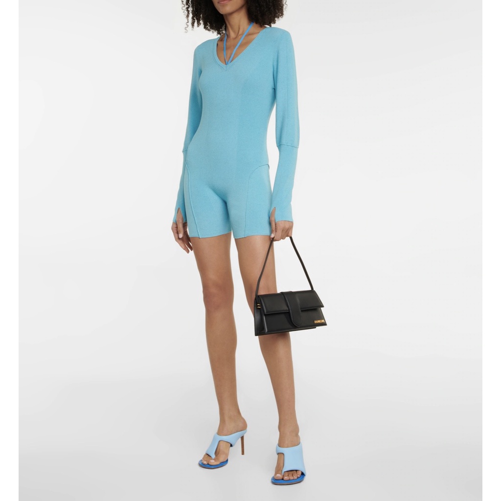 Túi Xách Jac.que.mus kẹp nách Size 26cm Màu Đen