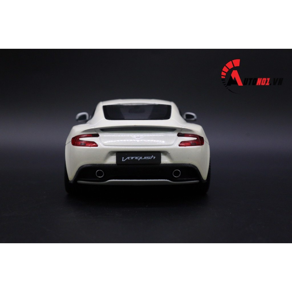 MÔ HÌNH XE ASTON MARTIN VANQUISH WHITE 1:24 WELLY 5837